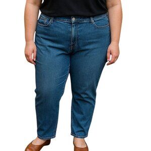 St Johns Size 20 Jeans Straight Leg Womens Denim Blue Casual